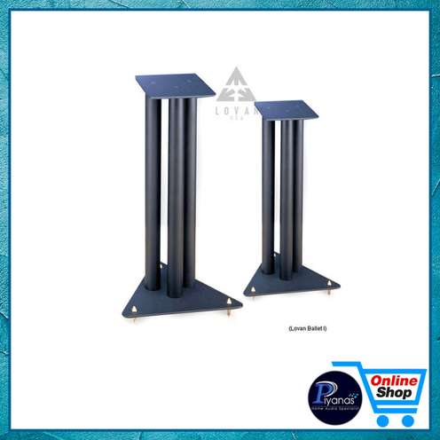 LOVAN Speaker Stand BALLET I BLACK NocNoc